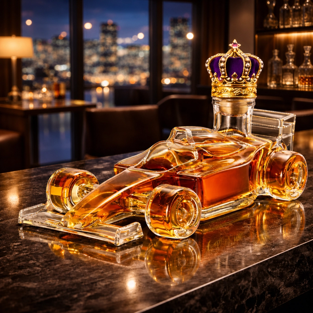 Single-Seater Racing Car Whisky Decanter, view 7