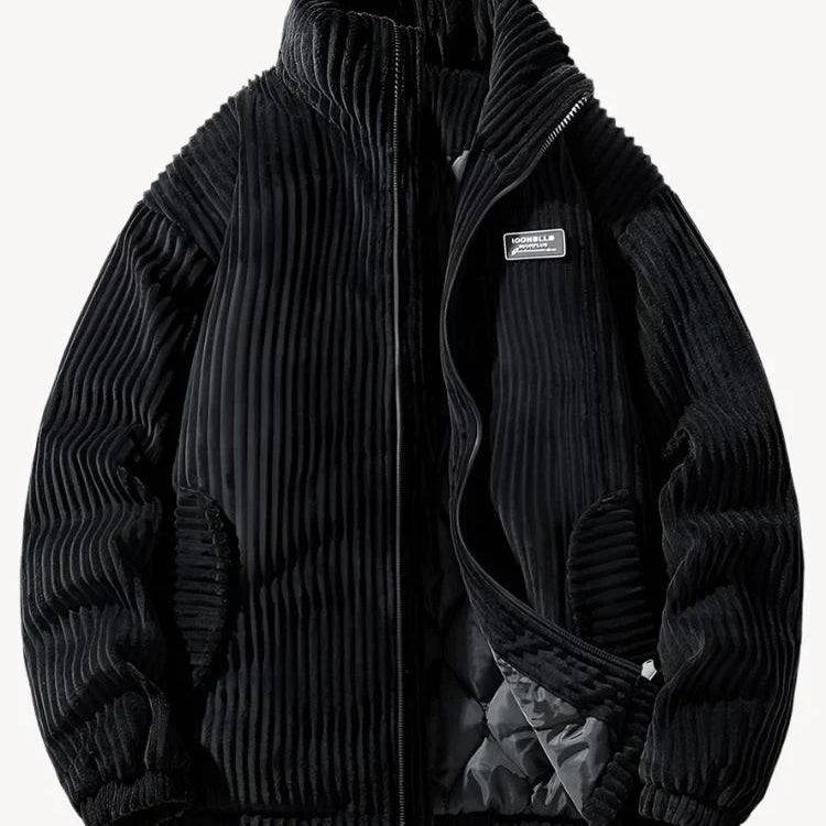 Women's Cord Puffer Jacket